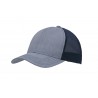 Trucker cap - Mod. 3971:Grey melange, Cotton, Navy